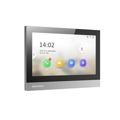 картинка Hikvision DS-KH8380-WTE1 Видеодомофон  7" цветной TFT LCD экран от компании Intant